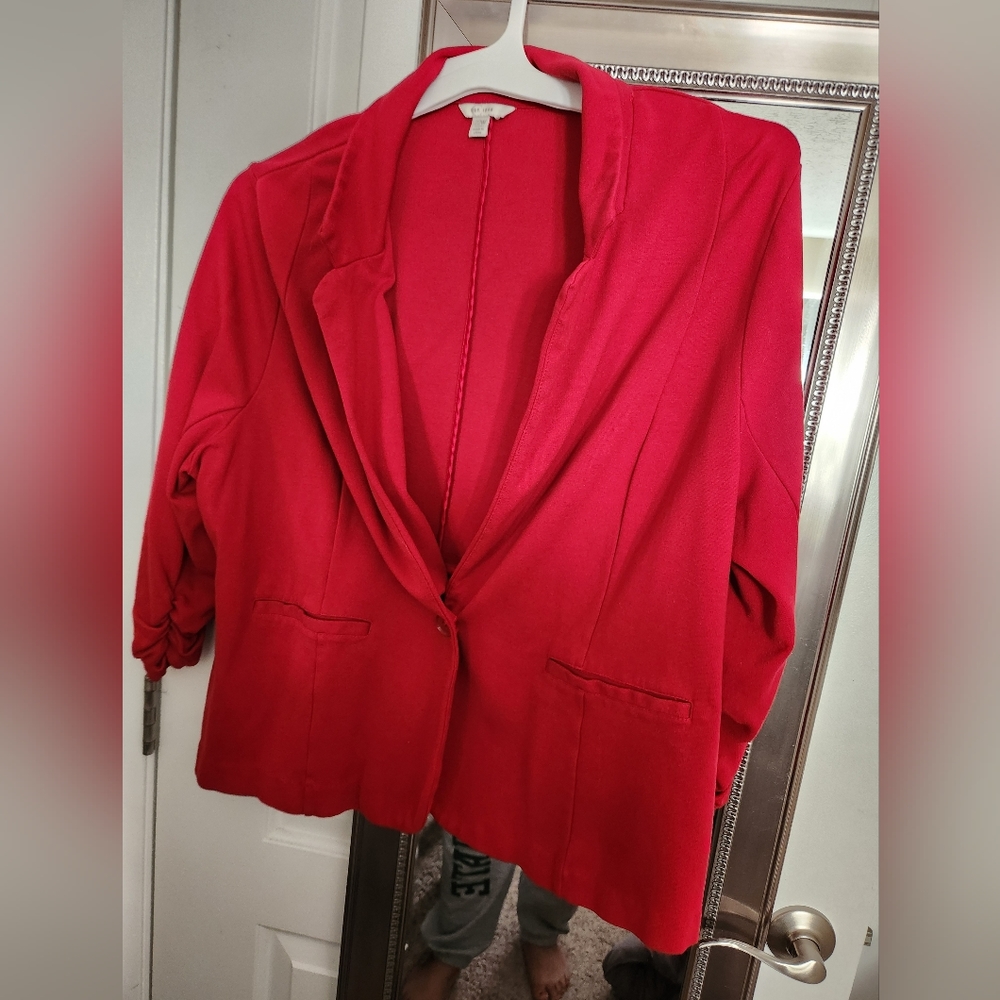 plus blazer
